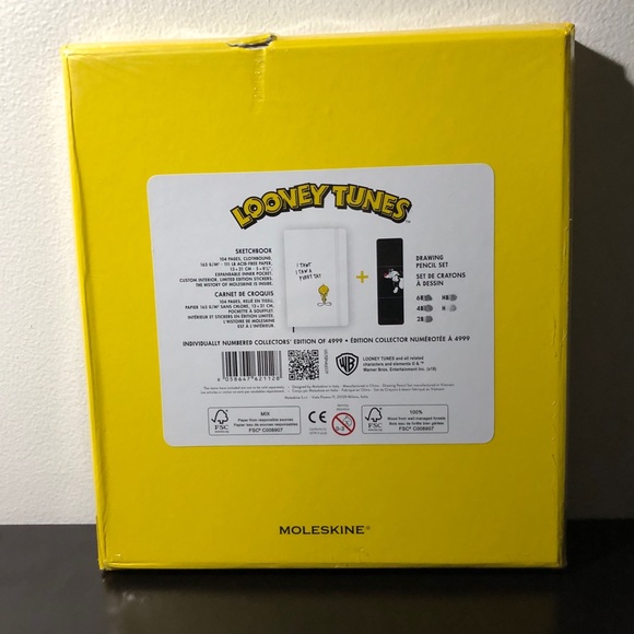 Looney Tunes LTD ED. Sketchbook & Drawing Pencils! - Picture 5 of 7